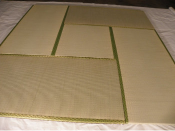 Tatami med luksuskantbånd